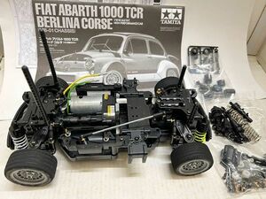 タミヤ　1/10　MB-01　フィアットアバルト1000 TCR ベルリーナコルサ　電動カー　中古品