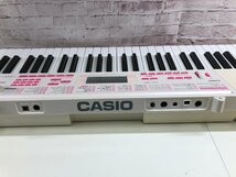 CASIO 電子キーボード LH 121 61鍵盤 光ナビゲーション 電源アダプター ピアノ台 付 231013SK080658_画像5