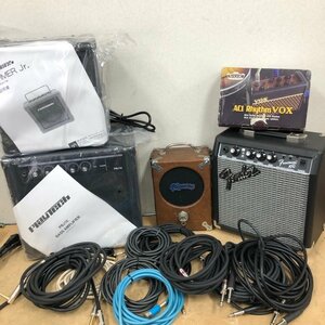 ギターアンプ 5点/シールドケーブルまとめ売り PlayTech PBJ10/JAMMER Jr./Fender Frontman 10G PR357/Pignose 7-100-R 231024SK230341