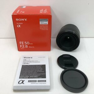 SONY ソニー FE 50mm F2.8 Macro SEL50M28 マクロレンズ 231101SK160251