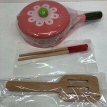 木玩社 おままごとセット 知育玩具 天然木 お肉 お魚 果物 食器セット 積み木 木製おもちゃ 231031AG220063_画像7