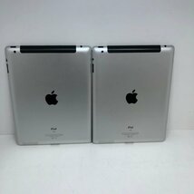 Apple iPad 2 MC984J/A A1396 64GB ホワイト Wi-Fi + Cellular 利用制限 SoftBank ◯ 2台セット 220308SK170007_画像5