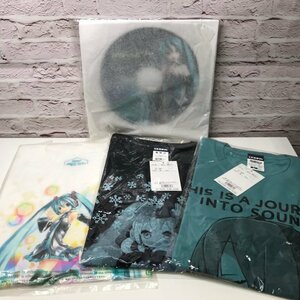 初音ミク Tシャツ 4着 ミクパ 香港＆台湾 雪ミク2012 マジカルミライ2014 コスパ CHAN×CO 231031SK910038