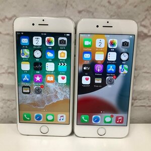 Apple iPhone 6S 64GB Silver MKQP2J/A A1688 AU SoftBank 利用制限〇 2点セット 230906PT230040