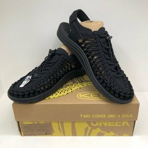 KEEN　メンズ　サンダル　UNEEK M　ユニーク　1014097　ブラック　28.5cm 231107SK270051