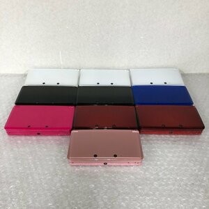 【ジャンク品】任天堂 Nintendo ニンテンドー 3DS CTR-001 本体 10点セット 初期化済 230927SK200561