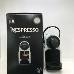 Nespresso ネスプレッソ コーヒーメーカー inissia イニッシア ホワイト C40WH 231114SK230340