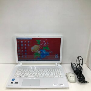 TOSHIBA dynabook T55/45MW Windows10 Core i3-4025U CPU 1.90GHz 4GB HDD 1TB ライセンス認証なし 15インチ ホワイト 230906PT300190