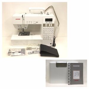 【ジャンク品】 JANOME ジャノメ 809型 JC8030 ミシン ホワイト 231115SK410002