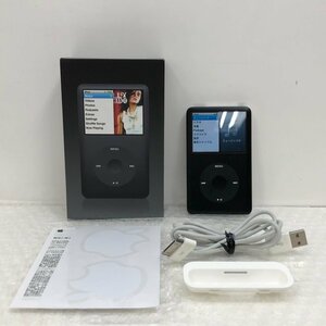 Apple iPod classic A1238 MB147J/A 80GB ブラック アイポッドクラシック 231030SK180136
