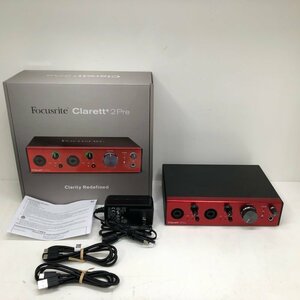 Focusrite フォーカスライト Clarett+ 2Pre オーディオインターフェイス 231121SK090089