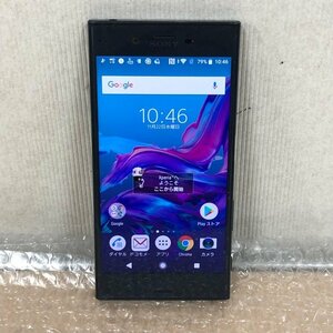 【ジャンク品】 SONY Xperia XZ SO-01J 32GB フォレストブルー 利用制限 docomo ◯ Android アンドロイド スマホ ブラック 231010SK190009