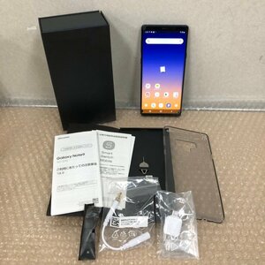 【ジャンク品】 Samsung Galaxy Note9 SC-01L 128GB オーシャンブルー 利用制限 docomo ◯ Android アンドロイド スマホ 230925SK100807