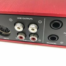 Focusrite Scarlett 2i4 フォースカライト スカーレット オーディオインターフェイス 231121SK040078_画像3