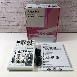 YAMAHA MIXING CONSOLE AG03MK2　ヤマハ　ミキシングコンソール 231121RM440311