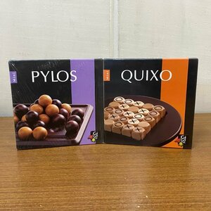 GIGAMIC QUIXO/PYLOS ボードゲーム・テーブルゲーム 2個セット まとめ売り 230907PT730001