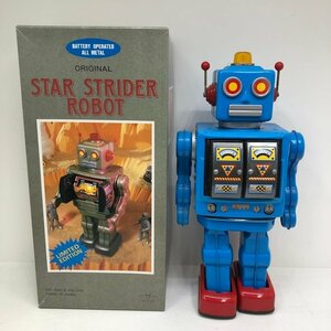 STAR STRIDER ROBOT スターストライダー ブリキロボット ブルー系 動作未確認 231113SK510023