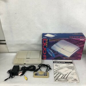 PCE PCエンジン DUO-R 本体 PI-TG10 コントローラー AV ケーブル アダプター PCEngine NEC 231121SK291348