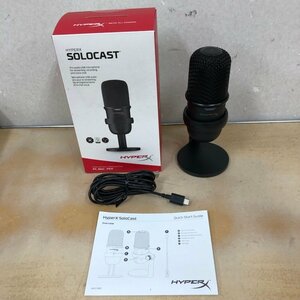 HyperX SoloCast USB Stand-Alone Microphone スタンドアロンマイク　HMIS1X-XX-BK/G 231128RM500636