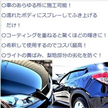 業販　ガラス系コーティング剤　15ml×３　濃縮タイプでコスパ最高！ 車10台以上施工可能! トリコート 　レギュラーライン　ガラスコート_画像7