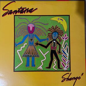 【お値下げ！最終価格！】サンタナ/シャンゴ輸入盤　LP ヒット曲「ホールドオン」収録　1982アルバム　歌詞付インナースリーブ付属