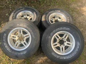 JAOS ExcelI 8.5J-16 6穴 ダンロップ 285/75r16 ４本セット