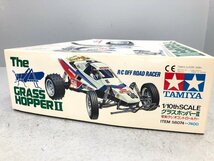 ○ 【2】未組立 当時物 タミヤ 1/10スケール グラスホッパーII 電動RCオフロードカー 同梱不可　1円スタート_画像3