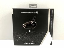 ○ 現状品 MIDLAND ミッドランド BT R1 ADVANCED シングルパック バイク用インカム 同梱不可 1円スタート_画像1