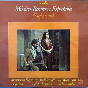 モンセラート・フィゲーラス(s), ジョルディ・サヴァール(gmb), トン・コープマン(cemb)/ Musica Barroca Espanola 蘭 harlekijn 2925 513の画像1