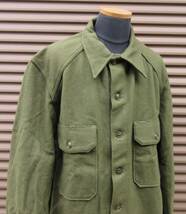 アメリカ陸軍・前期型OG-108ウールシャツ（１９５０年代　ビンテージ制服軍服アメリカ軍M65フィールドジャケット朝鮮戦争M1ガーランド_画像3