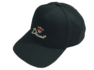 ディーゼル DIESEL 新作スナップバックキャップ 帽子 A09158-0JCAR-9XX C-DAAN HAT ブラック 2サイズ