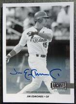 ジム・エドモンズ Jim Edmonds auto 直筆サイン 直書き ゴールドグラブ賞8回_画像1