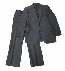 K10-279 Burberrys スーツ メンズ サイズ 92-80-170A5 グレー系 毛 100% / ジャケット パンツ セットアップ 上下 バーバリー