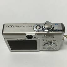 A10-152【動作品】Canon IXY DIGITAL 50 コンパクト デジタルカメラ PC1101 バッテリー 充電器 取扱説明書 カメラ キヤノン _画像4