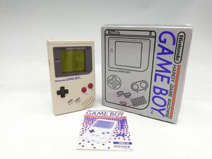 B10-217　Nintendo/任天堂　携帯ゲーム機　GAME BOY/ゲームボーイ　DMG-01【中古品】