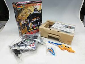 K10-78【未使用品】BANDAI/バンダイ　特撮フィギュア　未来戦隊タイムレンジャー　DXタイムシャドウ　箱難あり