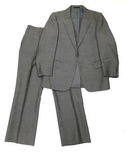K10-282 Burberrys スーツ メンズ サイズ 92-80-170A5 グレー系 毛 85% / ジャケット パンツ セットアップ 上下 バーバリー