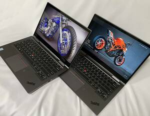 美品準フルスペック ThinkPad X1 Yoga Gen 4 計2台 - MS Office 2021付き - CPU i7 / MEM 16GB /4K LCD / SSD 1TB / Win10 Pro64 / 顔認証