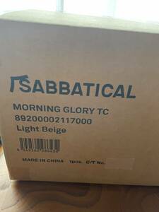 新品未開封 SABBATICAL サバティカル モーニンググローリー TC