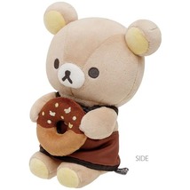 リラックマ　ドーナツまくまくぬいぐるみ（BASIC RILAKKUMA HOME CAFE）_画像3