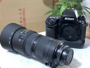 Nikon F5・AF NIKKOR 80-200mm 1:2.8 D 中古【福CR-780】