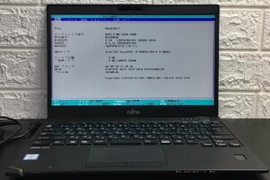 1円～ ■ジャンク 富士通 LIFEBOOK U939/A / 第8世代 / Core i5 8365U 1.60GHz / メモリ 8GB / SSD 256GB / 13.3型 / OS無し / BIOS起動可