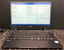 1円～ ■ジャンク NEC VersaPro VKT13/H-4 タイプVH / Core i5 8200Y 1.30GHz / メモリ 8GB / ストレージ無 / 12.5型 / OS無 / BIOS起動可_画像1