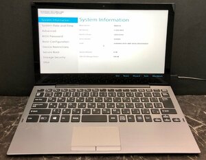 1円～ ■ジャンク SONY VAIO Pro PA / 第8世代 / Core ｍ3 8100Y 1.10GHz / メモリ 8GB / SSD 128GB / 12.5型 / OS無し / BIOS起動可