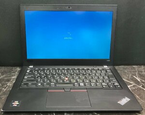 1円～ ■ジャンク LENOVO ThinkPad A285 / Ryzen 5 PRO 2500U 2.00GHz / メモリ 8GB / SSD 128GB / 12.5型 / OS有り / BIOS起動可