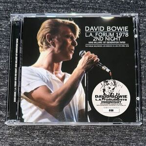 DAVID BOWIE LA FORUM 1978 2nd Night Mike Millard 1st Generation Tapes 