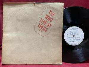 ◆UKorgTRACK盤!◆THE WHO◆LIVE AT LEEDS◆