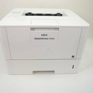 1699-O★NEC A4モノクロレーザープリンター MultiWriter 5350★PR-L5350★動作確認済中古現状渡し★総印刷枚数2262枚★の画像1