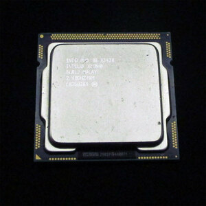 【送料185円】 ★INTEL SLBLJ XEON X3430 2.4GHz 4コア/4スレッド/Lynnfield LGA1156 現状渡し#XSLBLJ