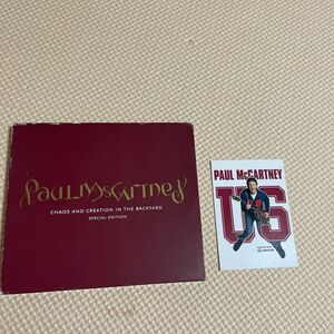 ※輸入盤CD+DVD※PAUL McCARTNEY/CHAOS AND CREATION IN THE BACK YARD 　　